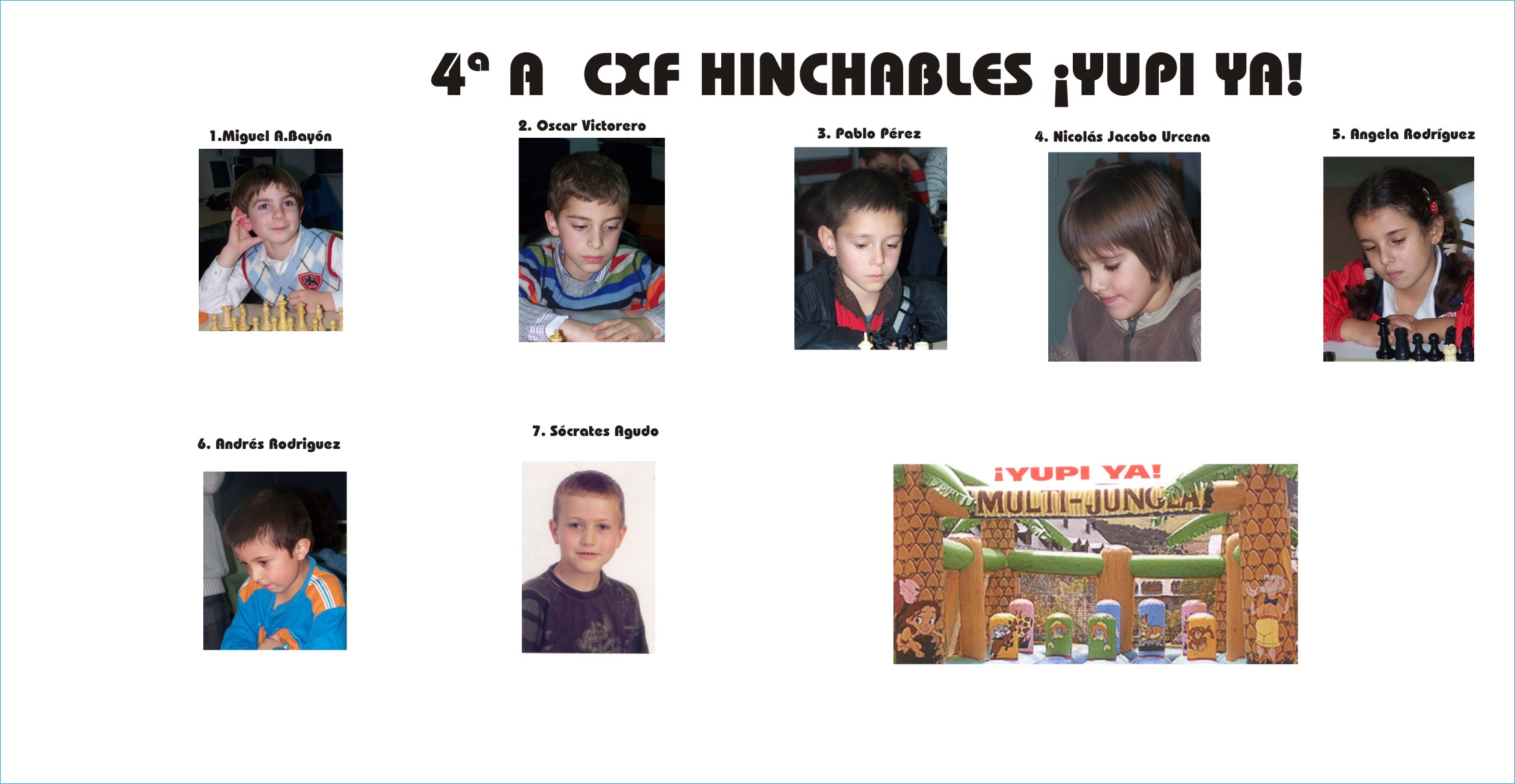 4A-HINCHABLES YUPI YA